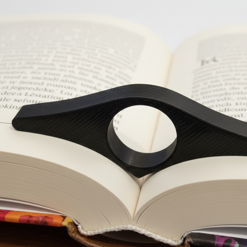 PageWing – uchwyt do trzymania książki jedną ręką - Obraz 2